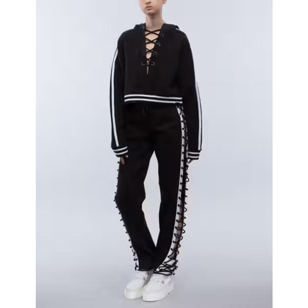 FENTY By Rihanna Puma Rising Sun Lacing Sweatshirt and Sweatpants Set Size XS